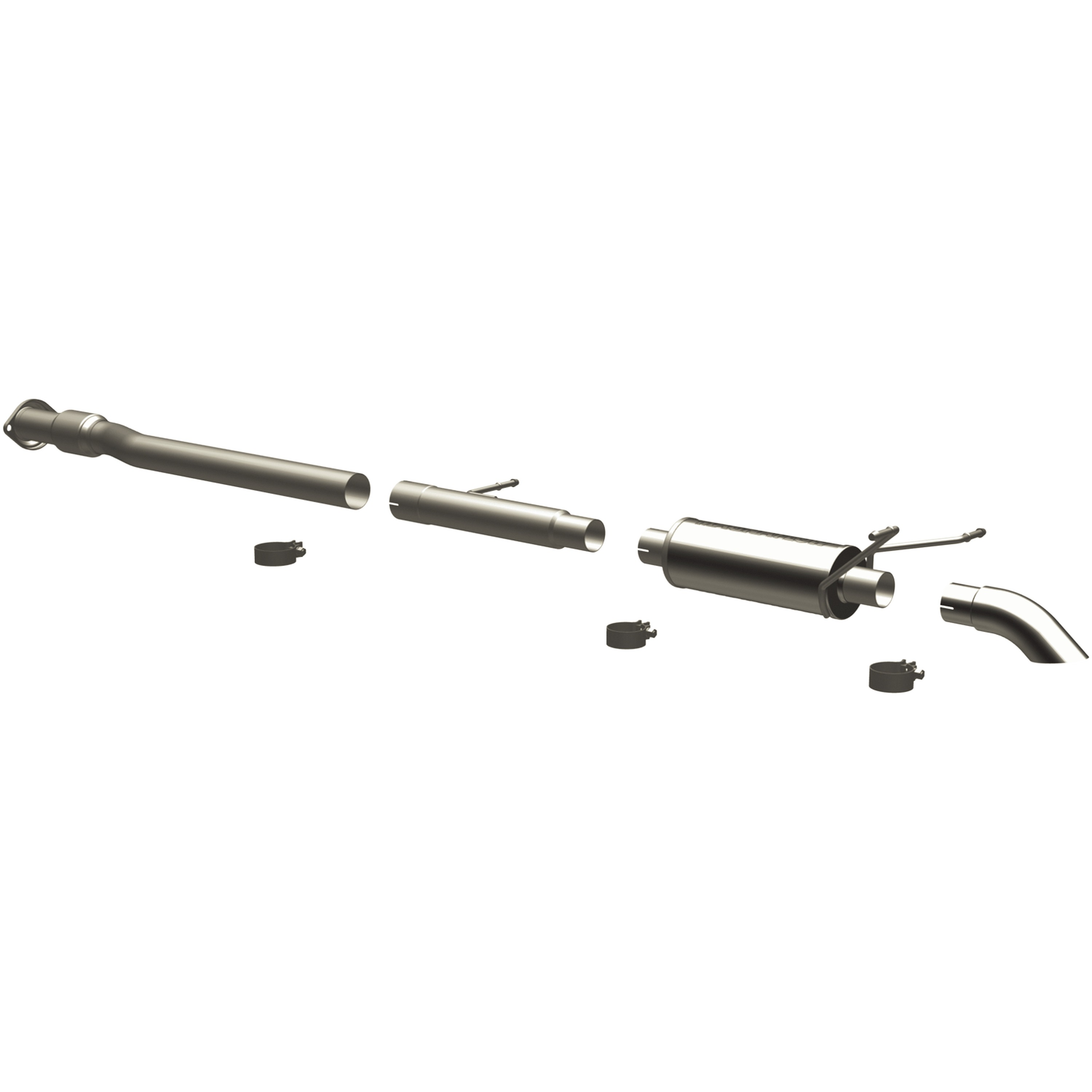 MagnaFlow Exhaust Products 17104 Off Road Pro Series Gas Stainless Cat-Back